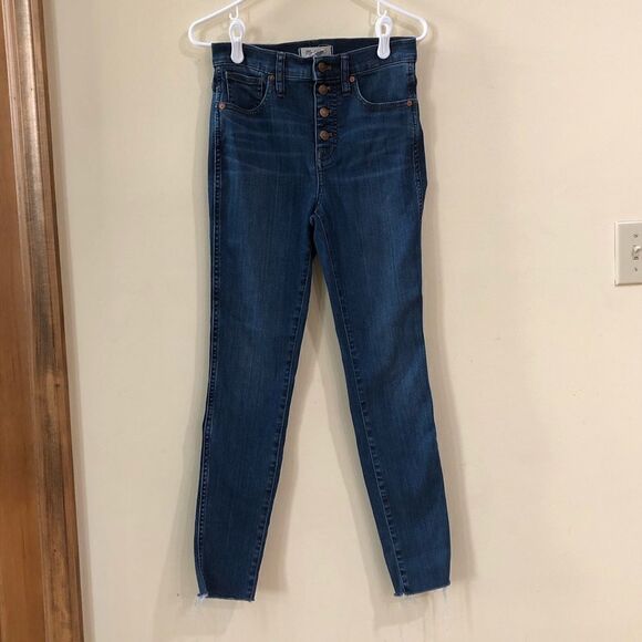 Madewell 10” High Rise Skinny Jeans - Picture 5 of 14